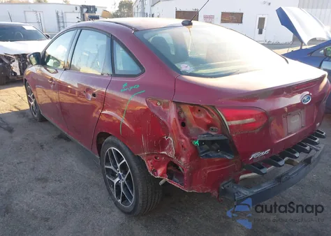 2017 Ford Focus Sel z USA, uszkodzony, nr VIN 1FADP3H25HL241136